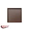 Service Caster Non-Slip Furniture Pads, Rubber Coasters, Caster Cups Set of 4 Brown, 4PK SCC-RUBBERCUP-3X3-SQUARE-BROWN - alternate 3